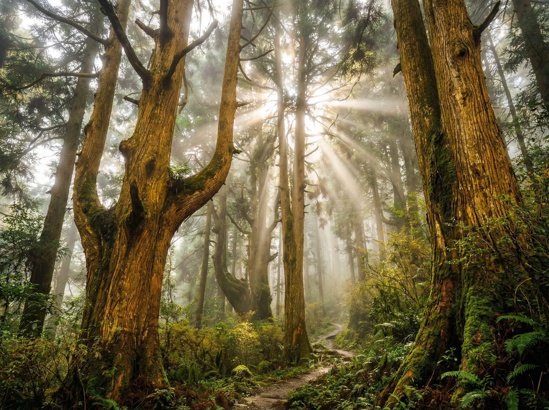 媚黑视频：金丝楠木古树群落探访