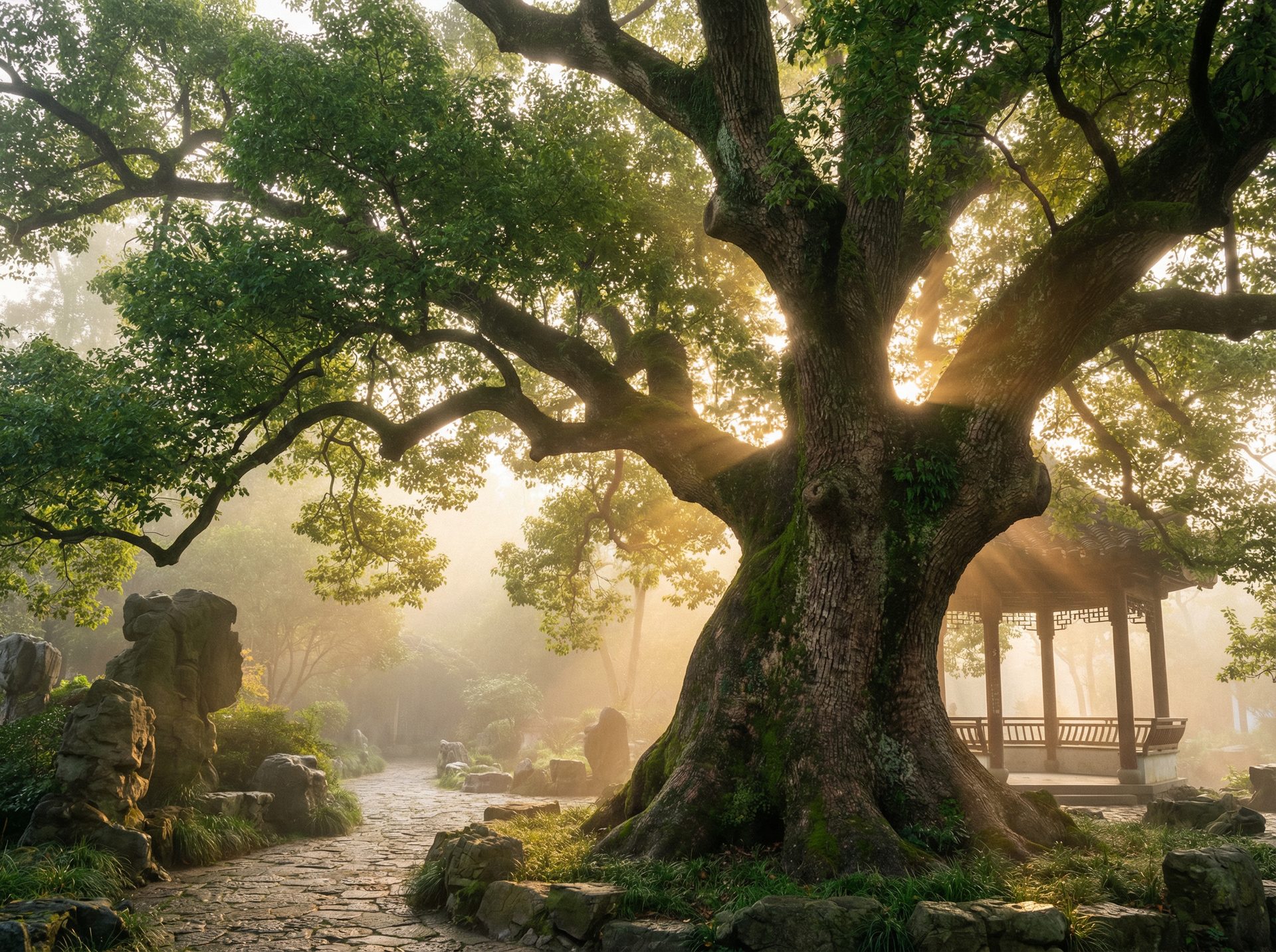 媚黑视频：千年古樟树的守护故事